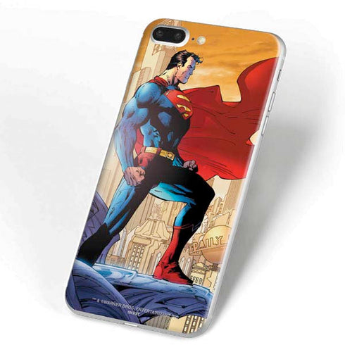 DC Comics Superman For Tomorrow Cover Art by Jim Lee iPhone 7 Plus Skin