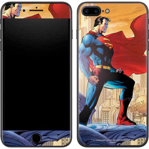 DC Comics Superman For Tomorrow Cover Art by Jim Lee iPhone 8 Plus Skin