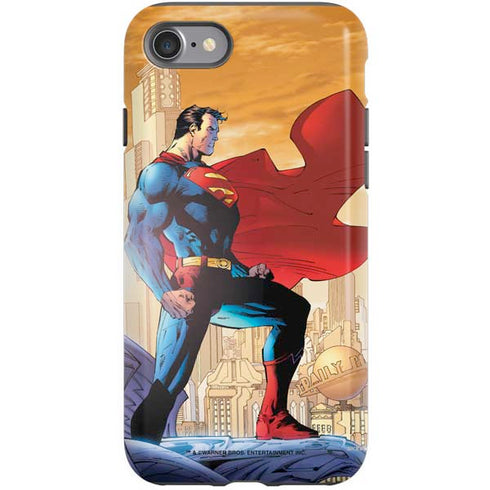 DC Comics Superman For Tomorrow Cover Art by Jim Lee iPhone SE (2nd & 3rd Gen) Pro Case