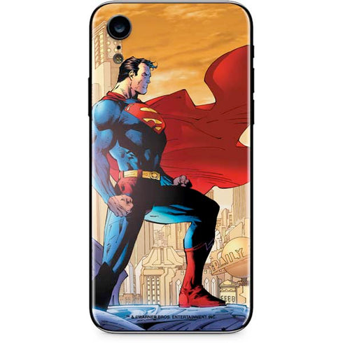 DC Comics Superman For Tomorrow Cover Art by Jim Lee iPhone XR Skin