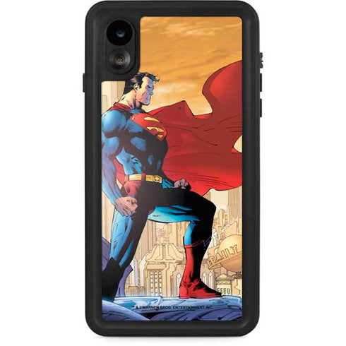 DC Comics Superman For Tomorrow Cover Art by Jim Lee iPhone XR Waterproof Case