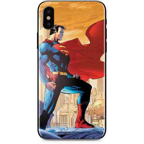 DC Comics Superman For Tomorrow Cover Art by Jim Lee iPhone XS Max Skin