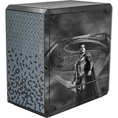 The Justice League (2017) Superman Poster Cooler Master MasterBox Q300L Mini Tower Skin