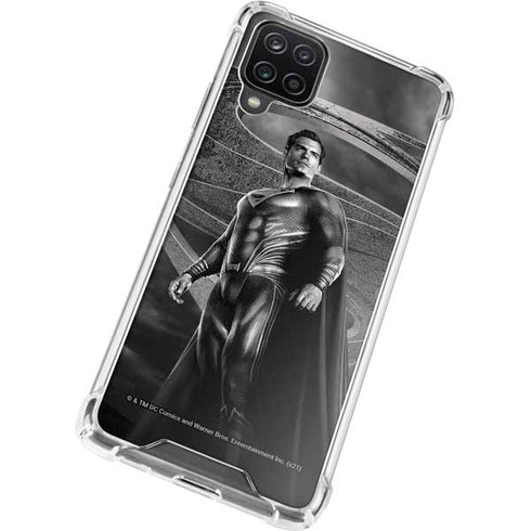 The Justice League (2017) Superman Poster Galaxy A12 Clear Case