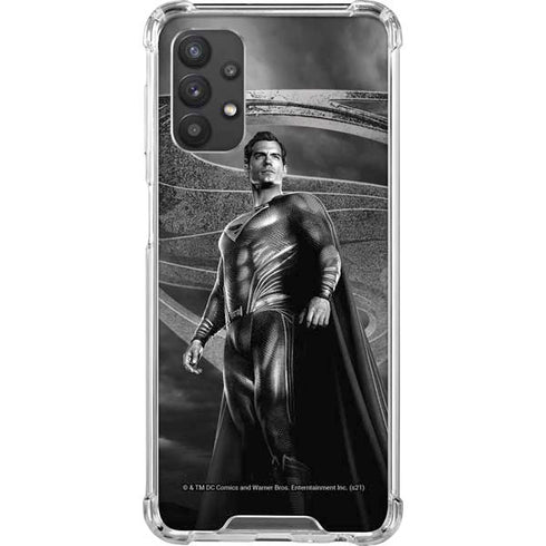The Justice League (2017) Superman Poster Galaxy A32 5G Clear Case