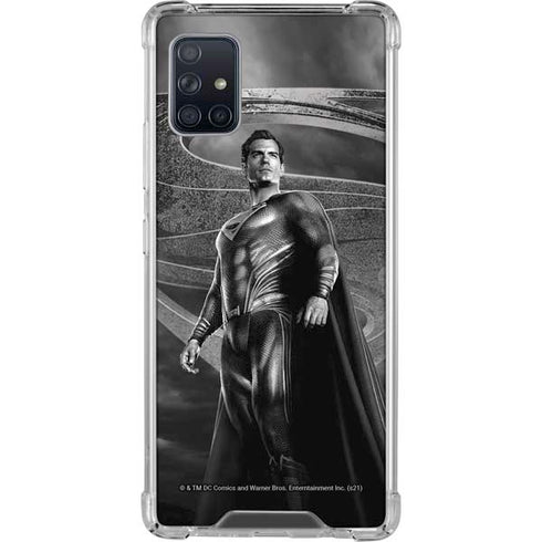 The Justice League (2017) Superman Poster Galaxy A51 5G Clear Case