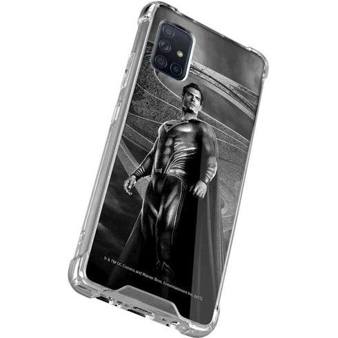 The Justice League (2017) Superman Poster Galaxy A51 5G Clear Case
