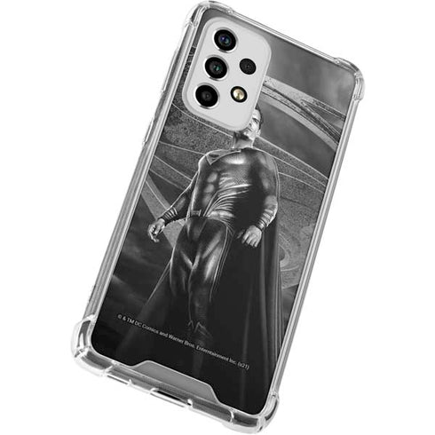The Justice League (2017) Superman Poster Galaxy A53 5G Clear Case