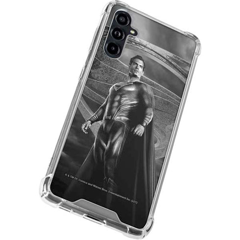 The Justice League (2017) Superman Poster Galaxy A54 5G Clear Case