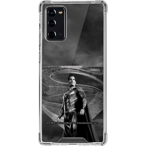 The Justice League (2017) Superman Poster Galaxy Note20 5G Clear Case