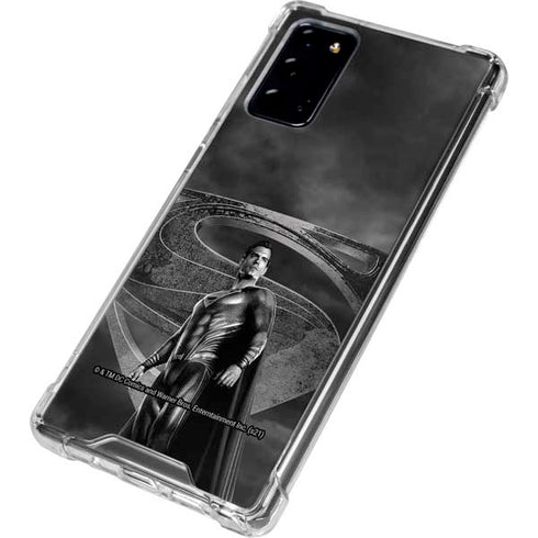 The Justice League (2017) Superman Poster Galaxy Note20 5G Clear Case