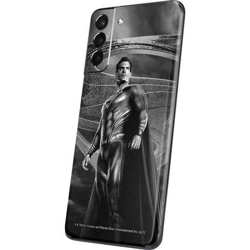 The Justice League (2017) Superman Poster Galaxy S21 Plus 5G Skin