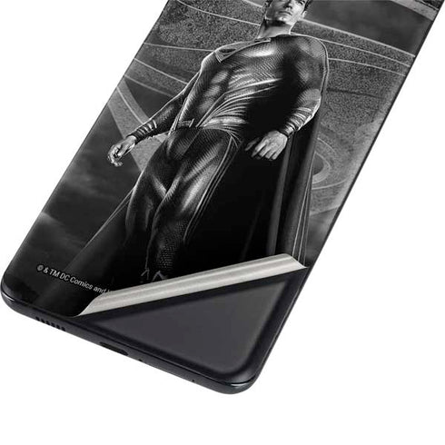 The Justice League (2017) Superman Poster Galaxy S21 Plus 5G Skin
