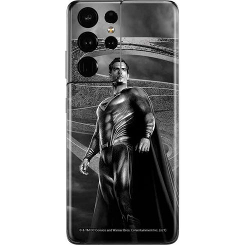 The Justice League (2017) Superman Poster Galaxy S21 Ultra 5G Skin