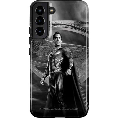 The Justice League (2017) Superman Poster Galaxy S22 Plus Pro Case