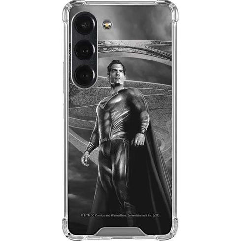 The Justice League (2017) Superman Poster Galaxy S23 Clear Case