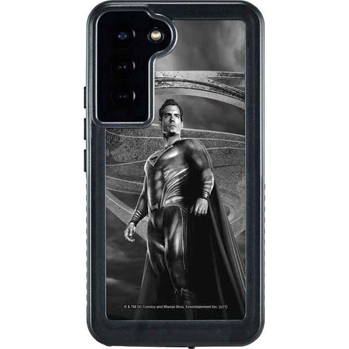 The Justice League (2017) Superman Poster Galaxy S23 Plus Waterproof Case