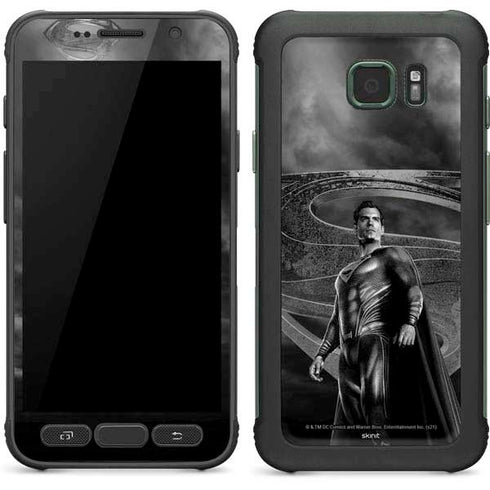 The Justice League (2017) Superman Poster Galaxy S7 Active Skin