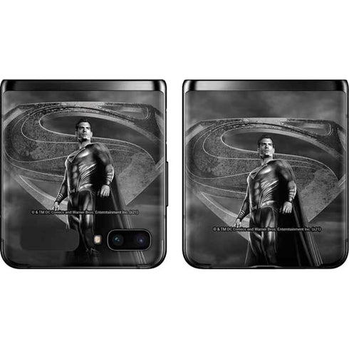 The Justice League (2017) Superman Poster Galaxy Z Flip Skin