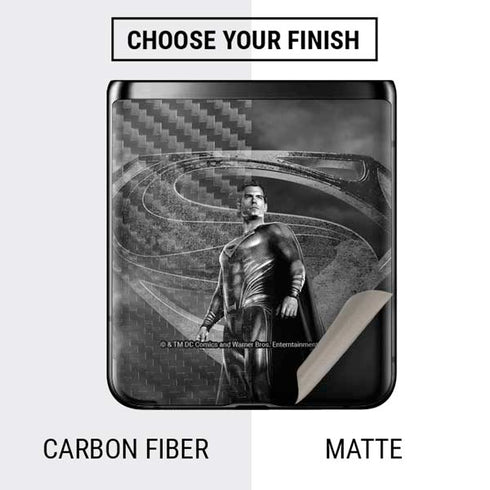 The Justice League (2017) Superman Poster Galaxy Z Flip Skin