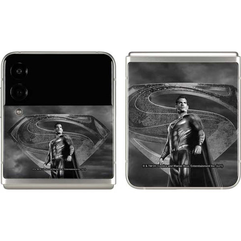 The Justice League (2017) Superman Poster Galaxy Z Flip3 5G Skin