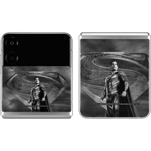 The Justice League (2017) Superman Poster Galaxy Z Flip4 5G Skin