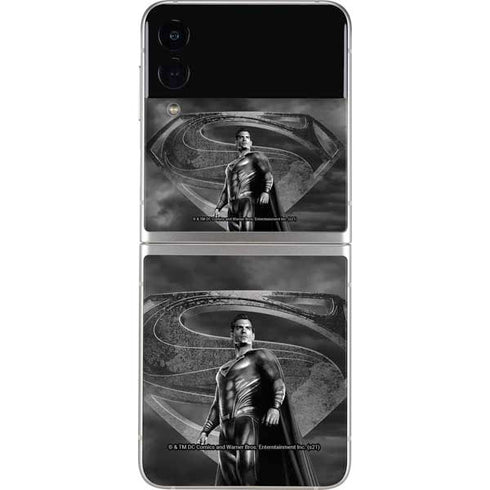 The Justice League (2017) Superman Poster Galaxy Z Flip4 5G Skin