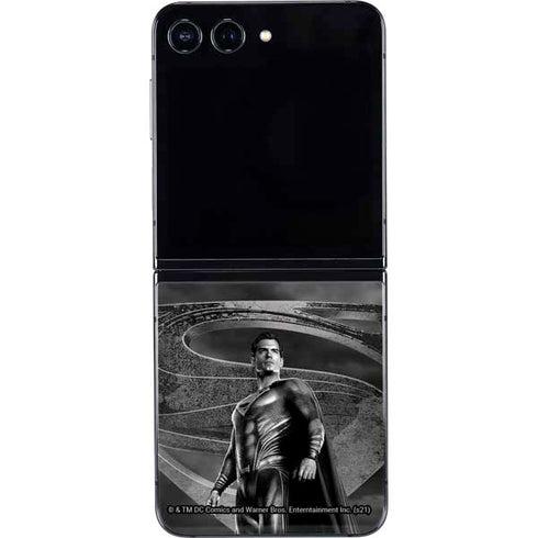 The Justice League (2017) Superman Poster Galaxy Z Flip5 5G Skin