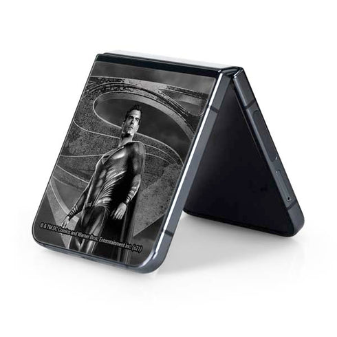 The Justice League (2017) Superman Poster Galaxy Z Flip5 5G Skin
