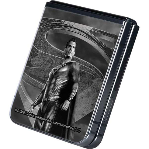 The Justice League (2017) Superman Poster Galaxy Z Flip5 5G Skin