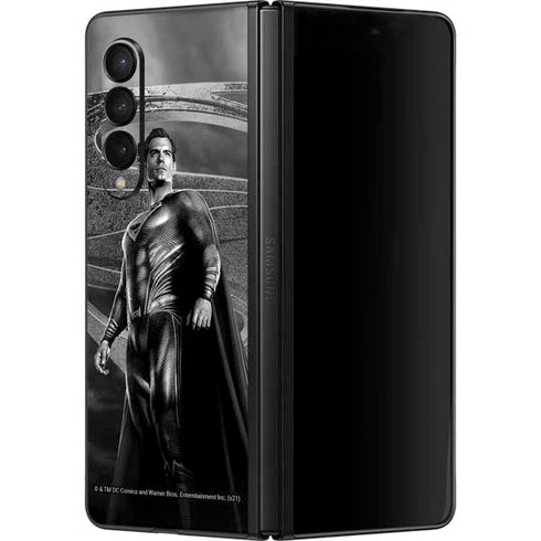 The Justice League (2017) Superman Poster Galaxy Z Fold3 5G Skin