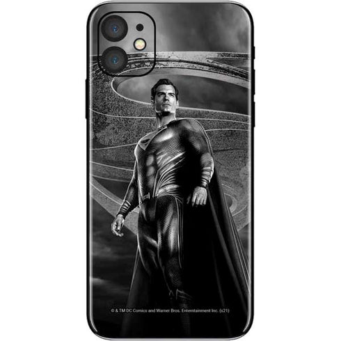The Justice League (2017) Superman Poster iPhone 11 Skin