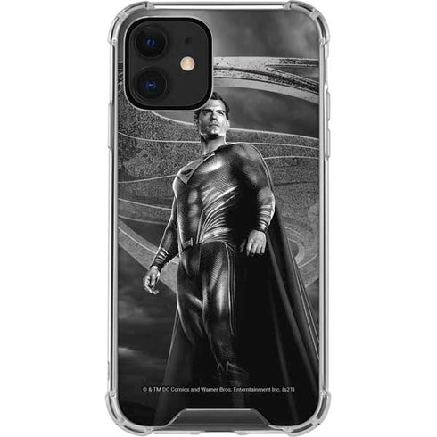 The Justice League (2017) Superman Poster iPhone 12 Clear Case