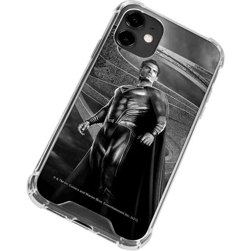 The Justice League (2017) Superman Poster iPhone 12 Clear Case