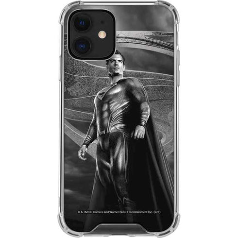 The Justice League (2017) Superman Poster iPhone 12 Mini Clear Case