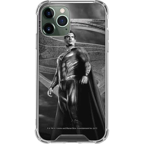 The Justice League (2017) Superman Poster iPhone 12 Pro Clear Case