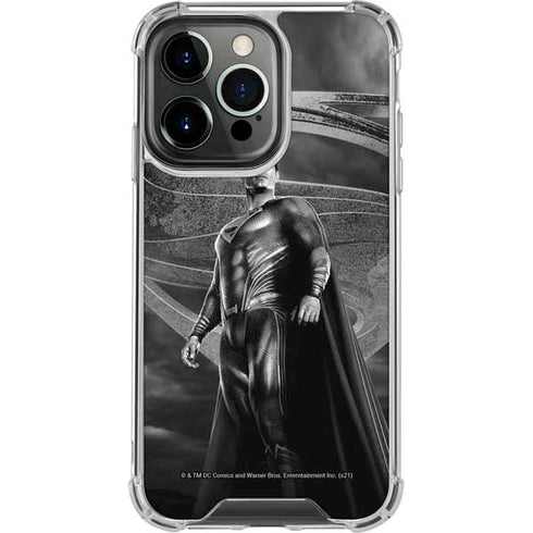 The Justice League (2017) Superman Poster iPhone 13 Pro Clear Case