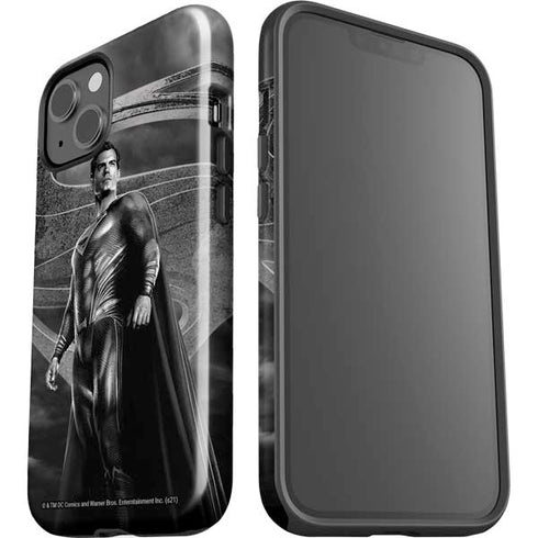 The Justice League (2017) Superman Poster iPhone 15 Plus Impact Case