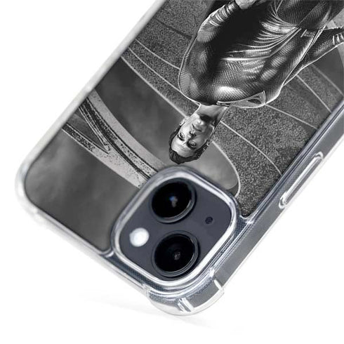 The Justice League (2017) Superman Poster iPhone 15 Plus MagSafe Case