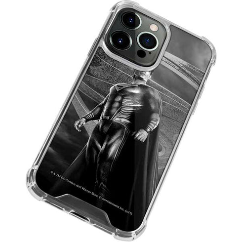 The Justice League (2017) Superman Poster iPhone 15 Pro Clear Case