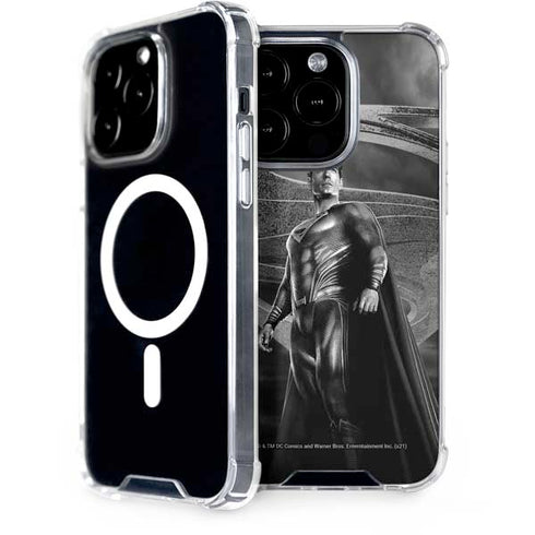 The Justice League (2017) Superman Poster iPhone 14 Pro MagSafe Case