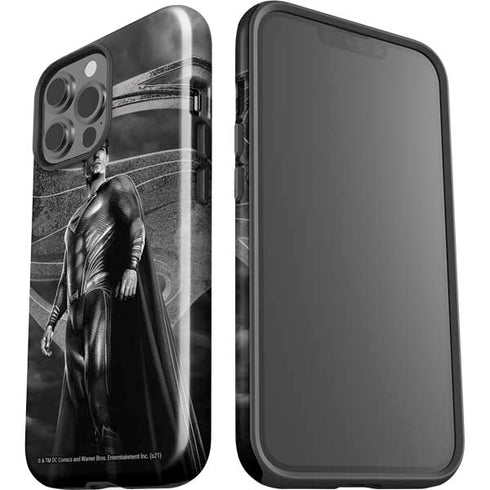 The Justice League (2017) Superman Poster iPhone 15 Pro Max Impact Case