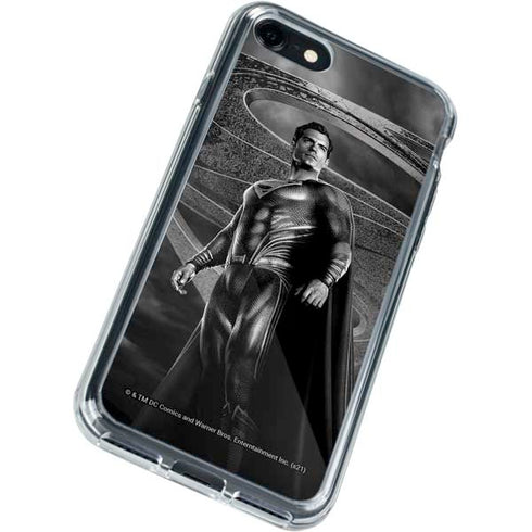 The Justice League (2017) Superman Poster iPhone SE (2nd & 3rd Gen) Clear Case