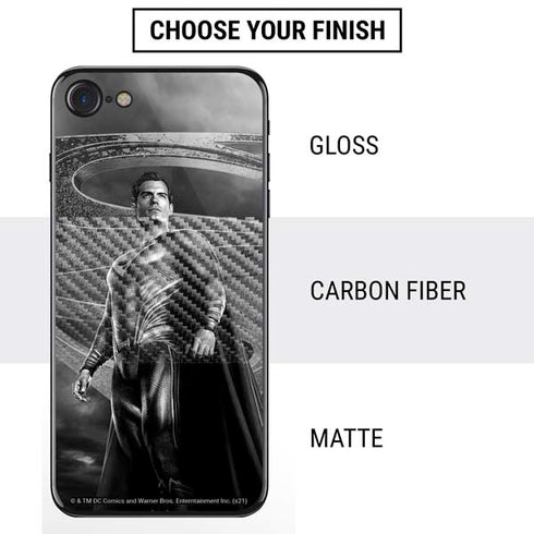 The Justice League (2017) Superman Poster iPhone SE (2nd & 3rd Gen) Skin