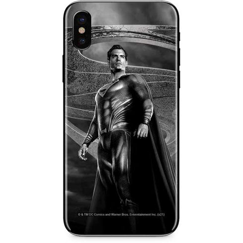 The Justice League (2017) Superman Poster iPhone X Skin