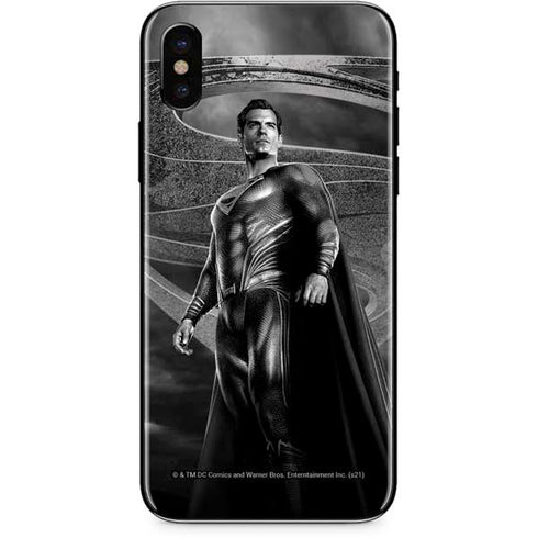 The Justice League (2017) Superman Poster iPhone XS Skin
