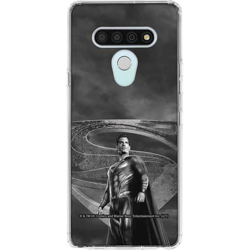 The Justice League (2017) Superman Poster LG Stylo 6 Clear Case