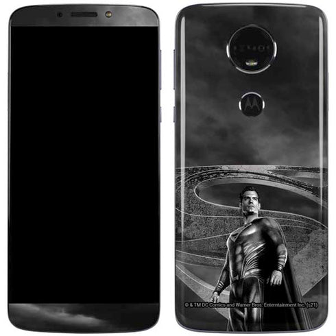The Justice League (2017) Superman Poster Moto E5 Plus Skin