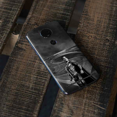 The Justice League (2017) Superman Poster Moto E5 Plus Skin