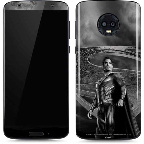 The Justice League (2017) Superman Poster Moto G6 Skin